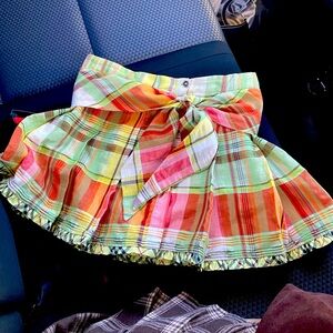 Burberry Skirt Size 8 fits XS. As is on picture.